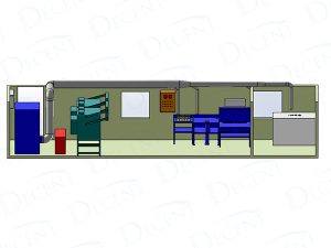 DECENT Fire Assay Laboratory with a 40-foot Container