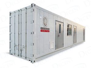 DECENT Shock-Absorbing Containerized Laboratory